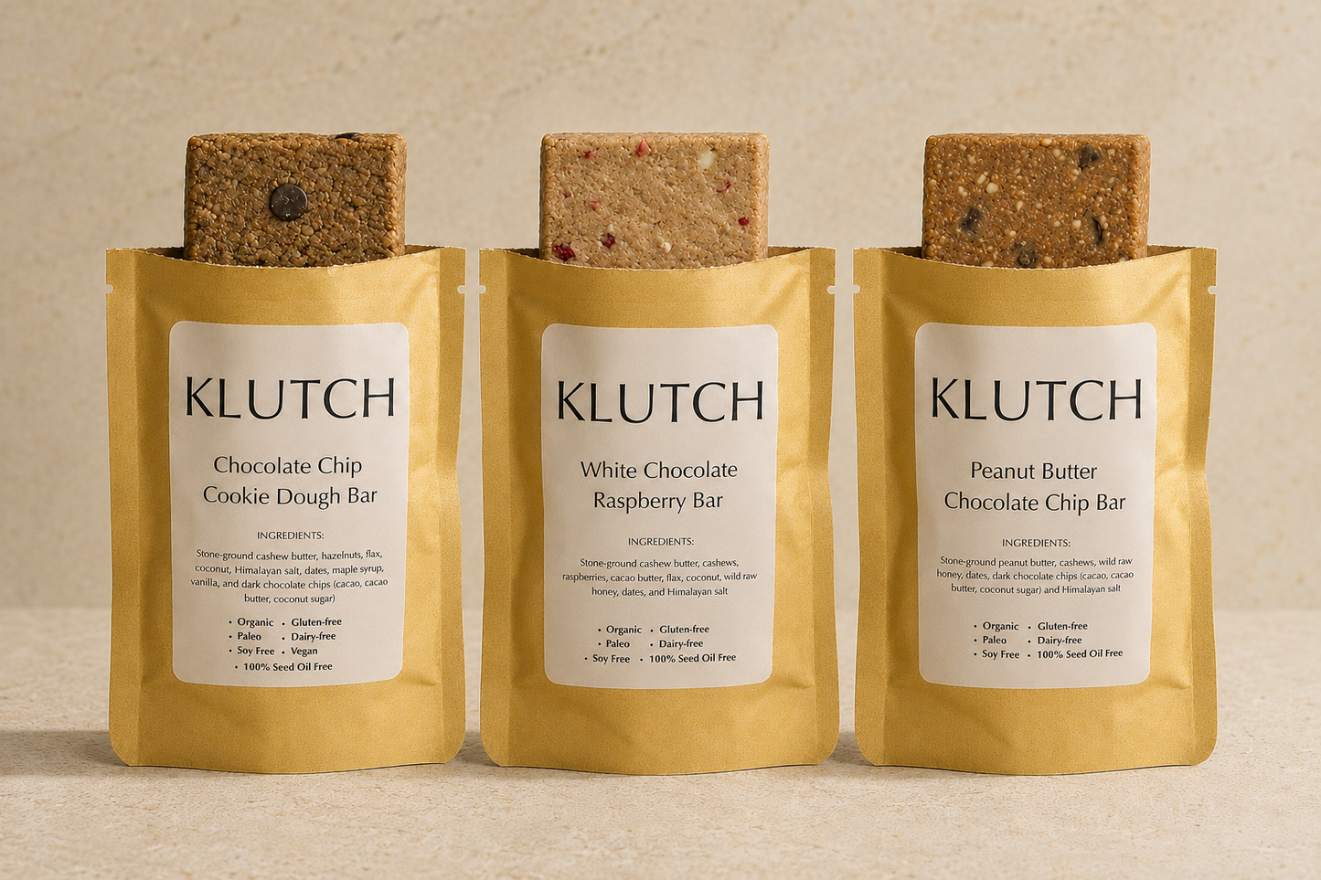 Klutch Bar - Variety 8 Pack